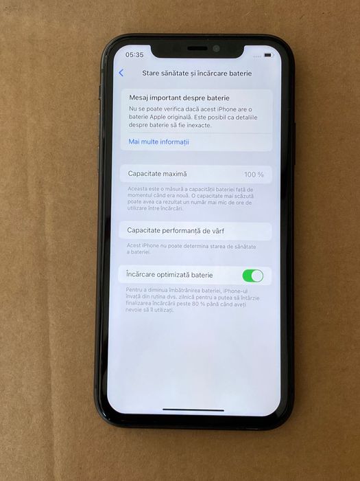 iPhone 11 baterie noua 100%