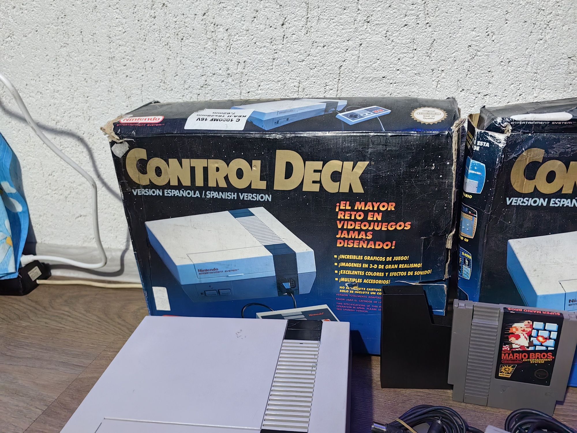 Nintendo NES + super Mario