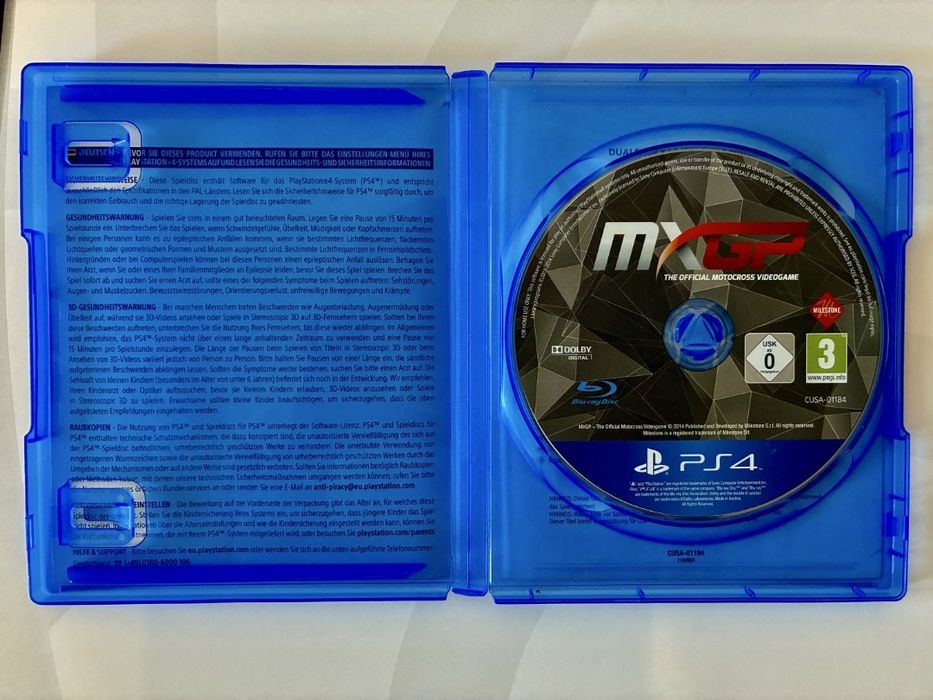 КАТО НОВА MXGP Milestone PS4 / PS 4 / PS5 / PS 5 / Playstation Game