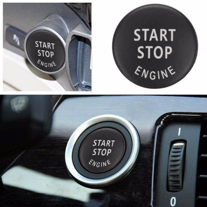 Buton/capac start stop BMW Seria 1 3 5 6 7 F10 F30 E87 E90 E60 X1 X6