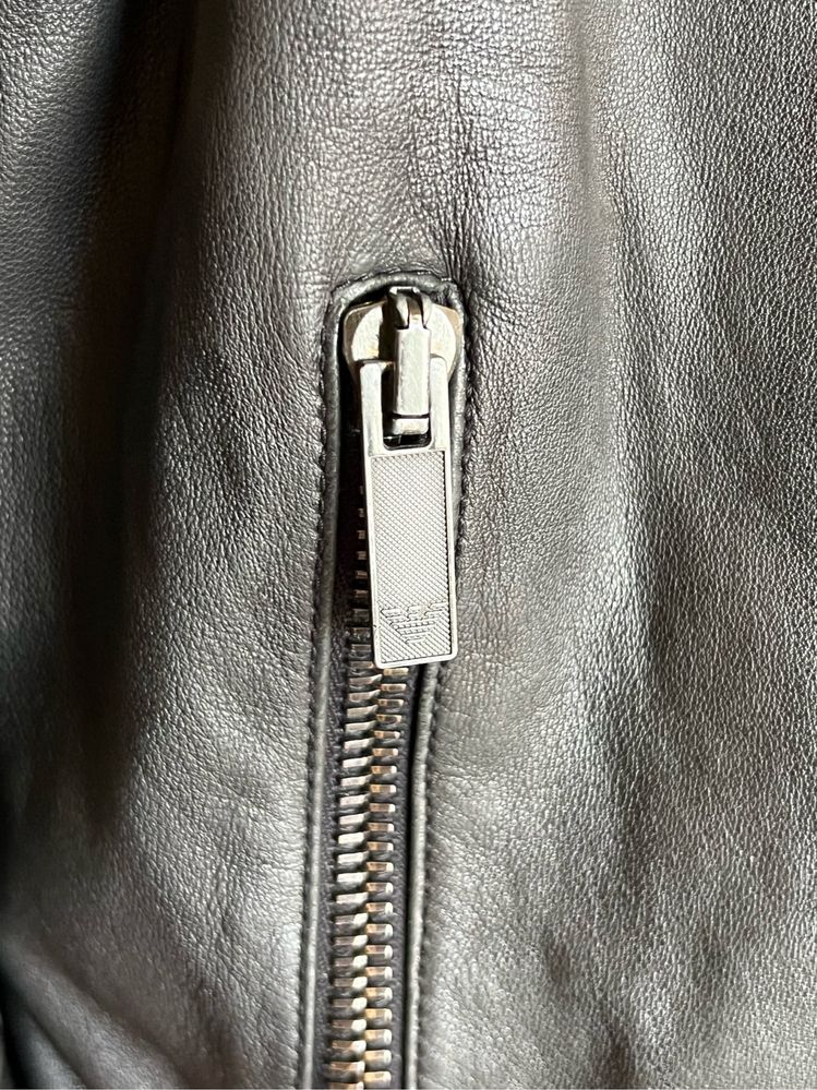 Armani мъжо яке телешки кожа