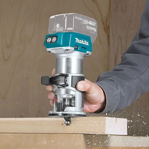 Челна фреза акумулаторна Makita DRT50Z , 18 V Li-ion