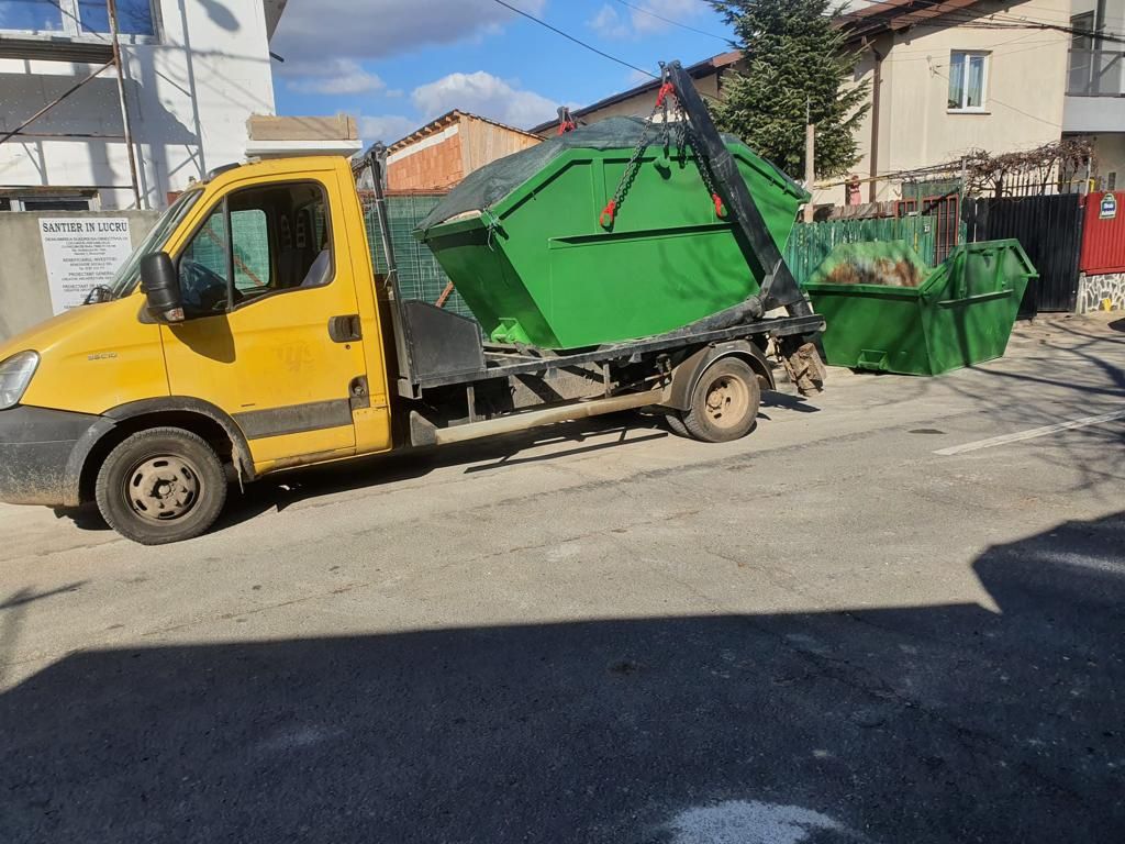 Colectare deșeuri nepericuloase Moluz și transport inerte demolări cas
