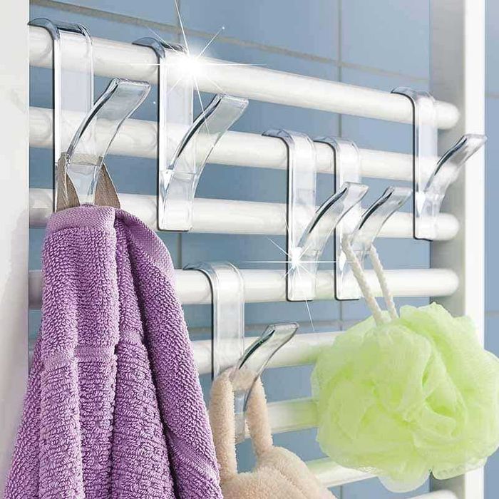 Set 4 cuiere pentru caloriferul de baie