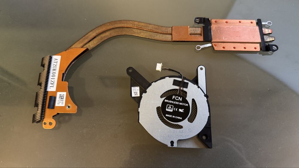 Cooler cu radiator laptop Dell Latitude 5410 sistem de racire complet