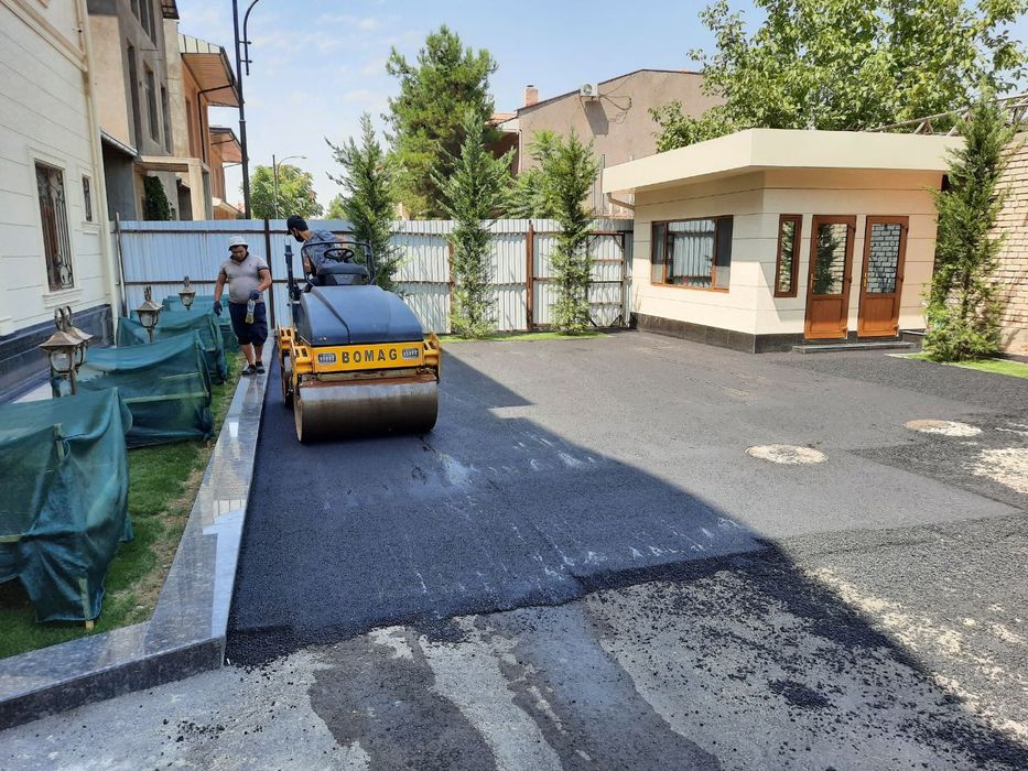 Asfaltlash yul tamirlash xizmati