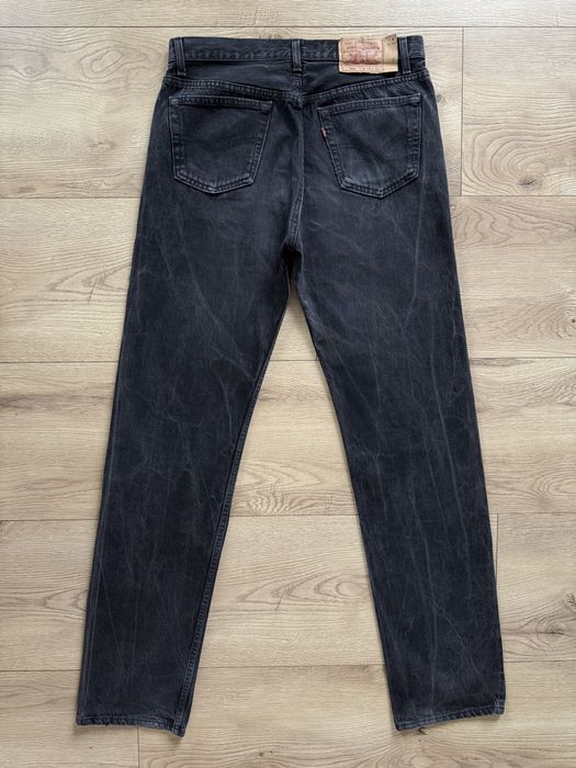 Blugi LEVIS 501 USA 1995 Negru Barbati | Marime 34 x 36 (Talie 88 cm)