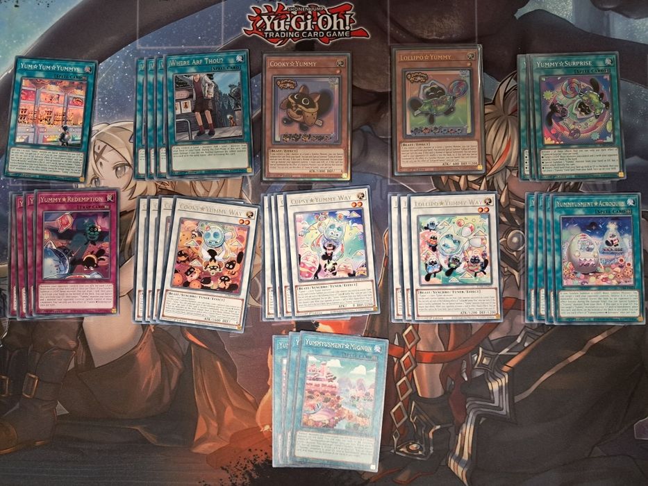Yu-Gi-Oh! Yummi и Dracotail + други карти от JUSH