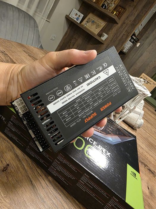 Компактно захранване FLEX ATX-600W – 600 W Power Supply