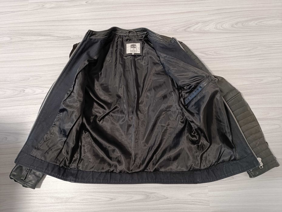 Andy Tankmar X Core by Jack & Jones''оригинално мъжко кожено яке S раз