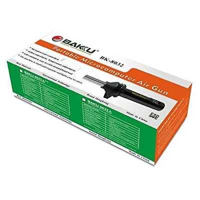 Пистолет за горещ въздух BAKU BK-8032A++ с цифров блок за управление