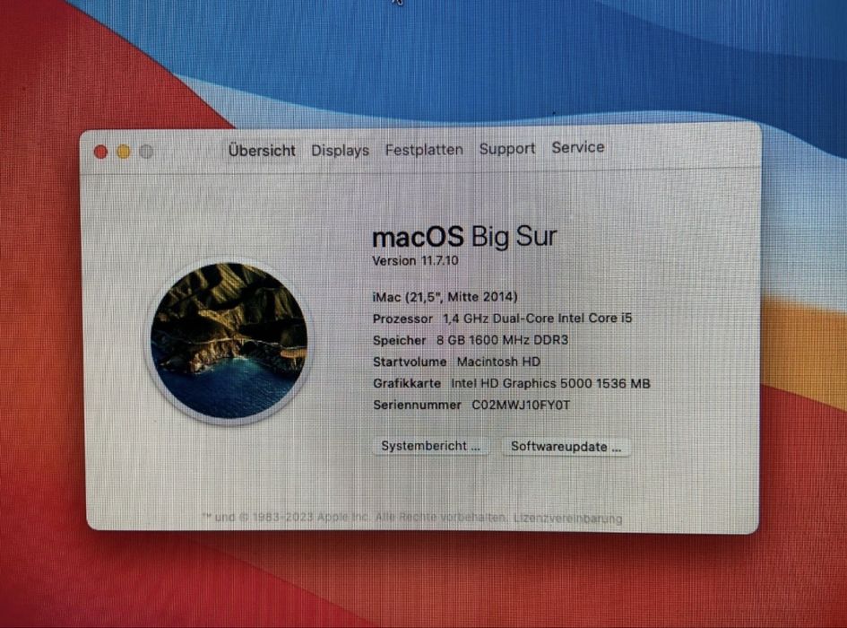 IMac mid 2014 im stare super bună