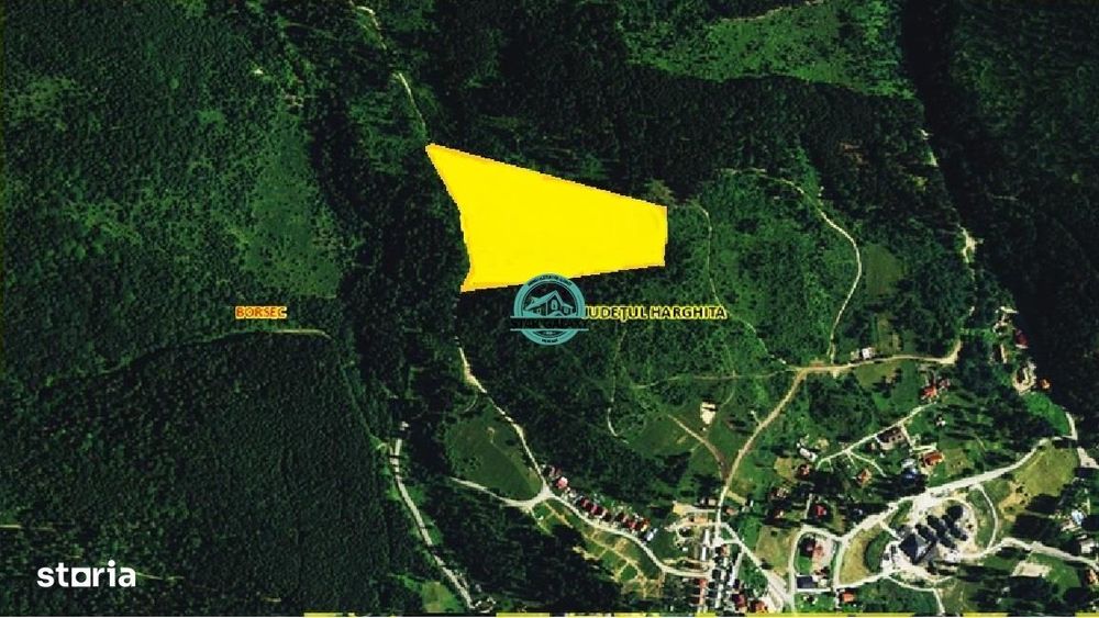 Padure de vanzare sup. 3.6 ha la 400 m de drum asfaltat in Boresc