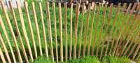 Дървена ограда плетена