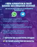 Чат бот Whatsapp/Telegram автоматизации бизнеса под ключ