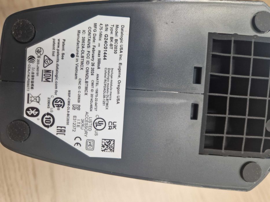 Аксесоар за баркод четец Datalogic BC2030-BK-BT