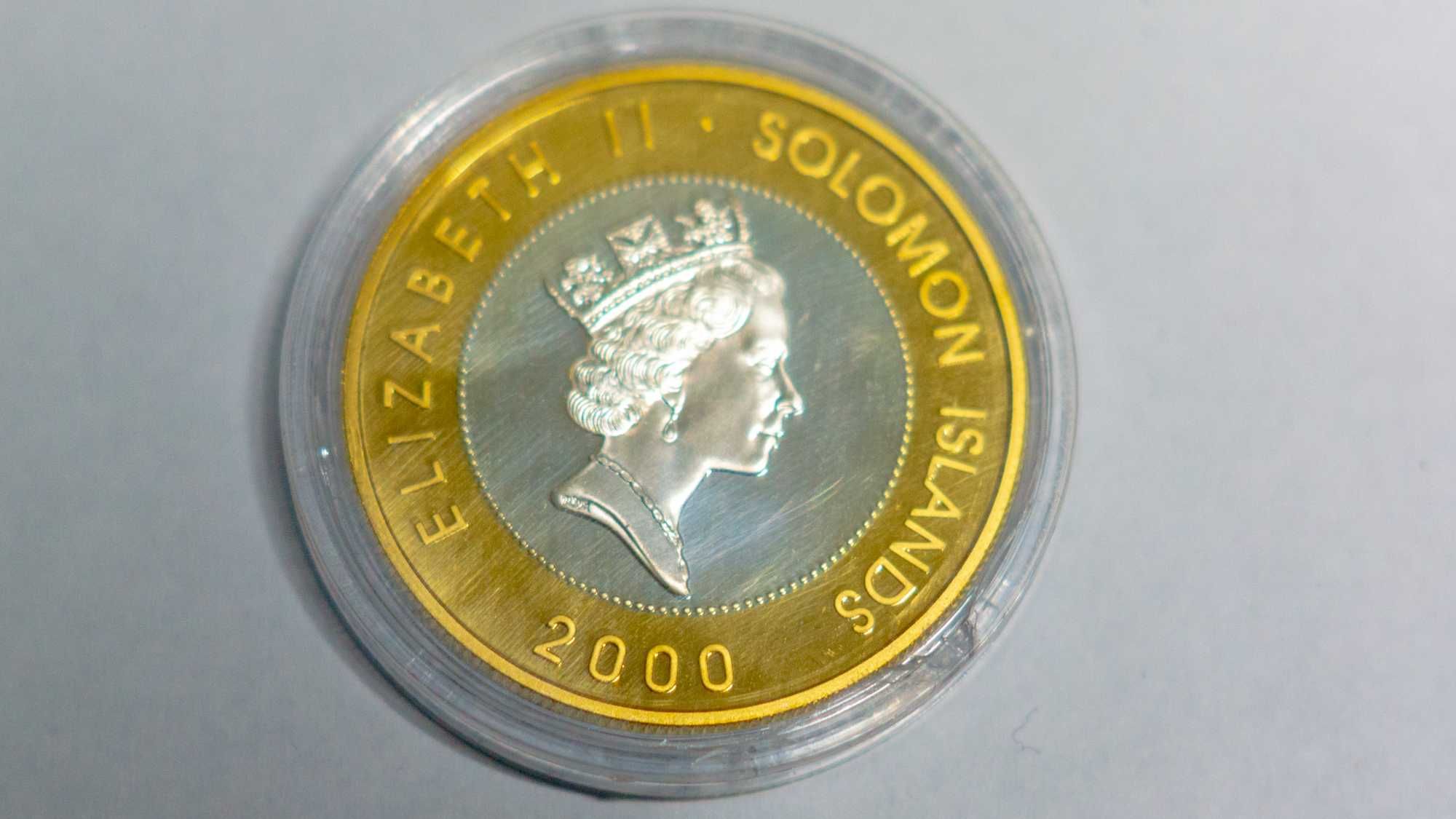 Moneda argint 10 dollari