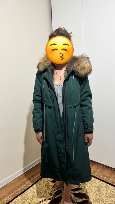 Куртка женская парка в отличном состоянии