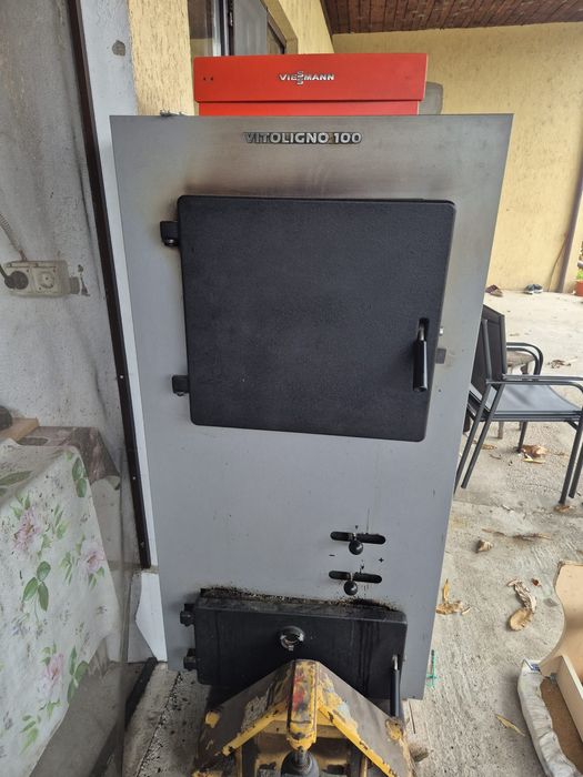 Centrala Viessmann pe lemne cu gazificare Vitoligno 100-S 40 kw