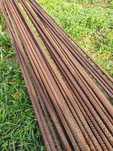 Bare de 2 metri, fier striat de 6 mm