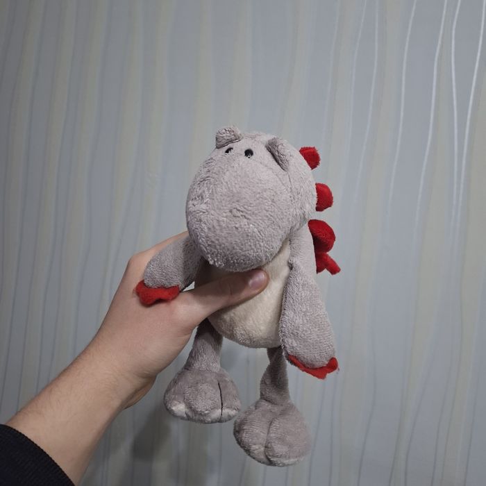Мягкая игрушка дракончик в хорошем состоянии