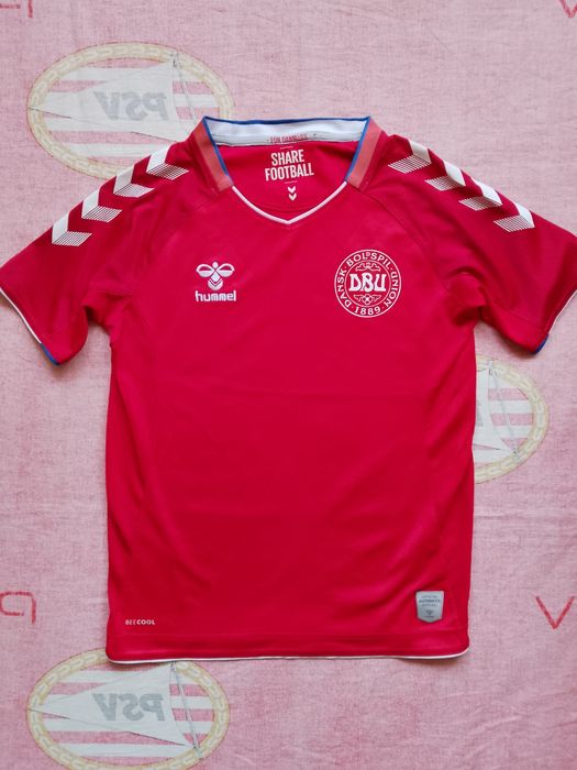 Tricou Fotbal Copii Danemarca