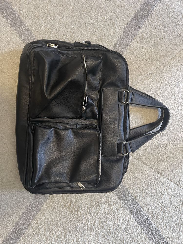 Geanta Laptop Premium - Piele Artificiala