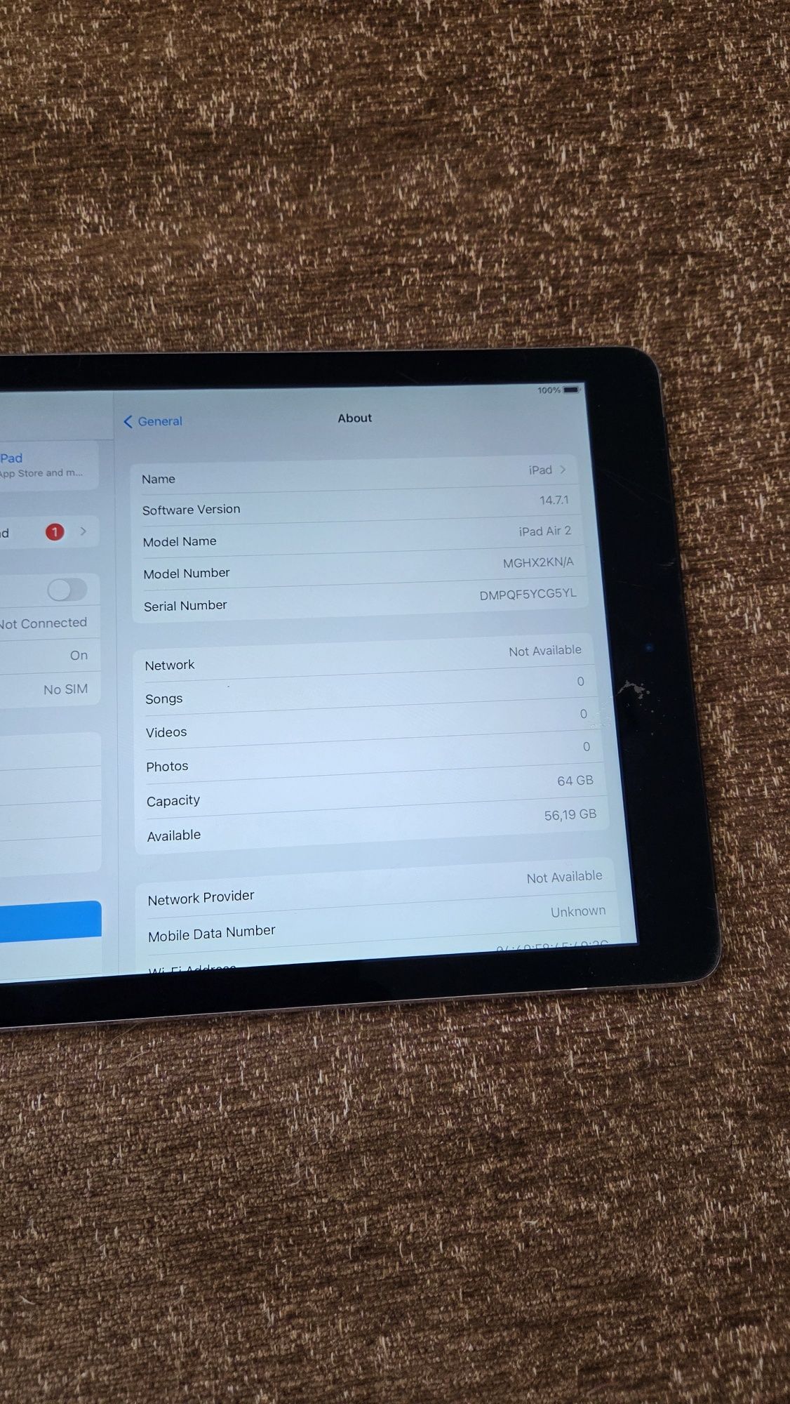 Ipad air2 64gb LTE