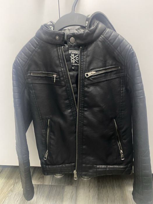 Geaca piele c&a