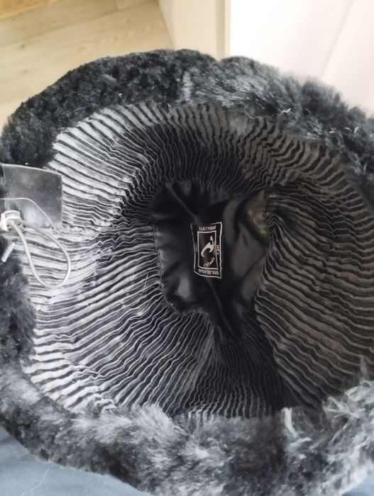 Шапка из меха бобра