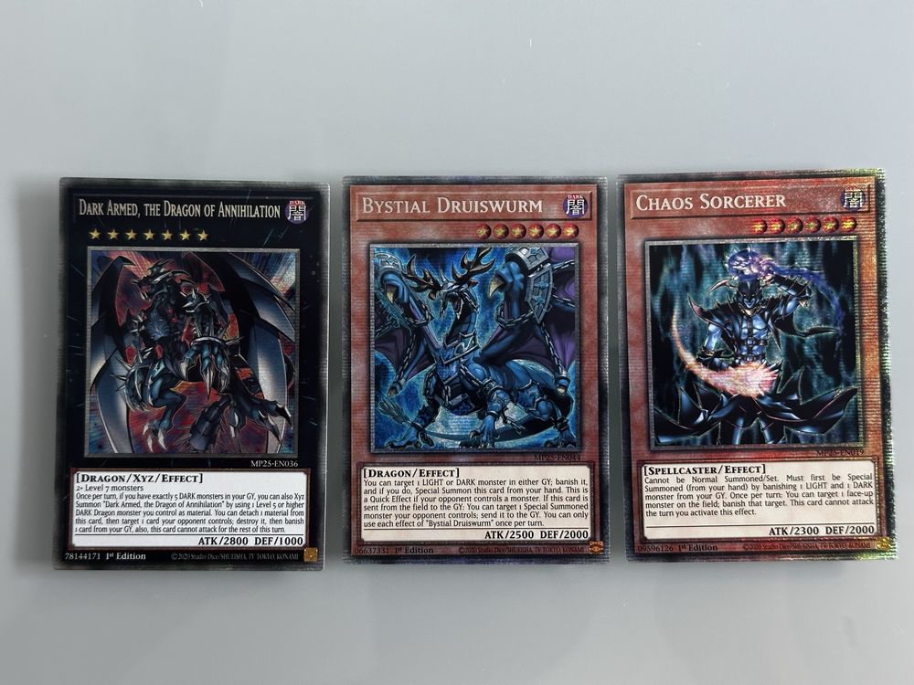Yu Gi Oh MP25 Starlight rares
