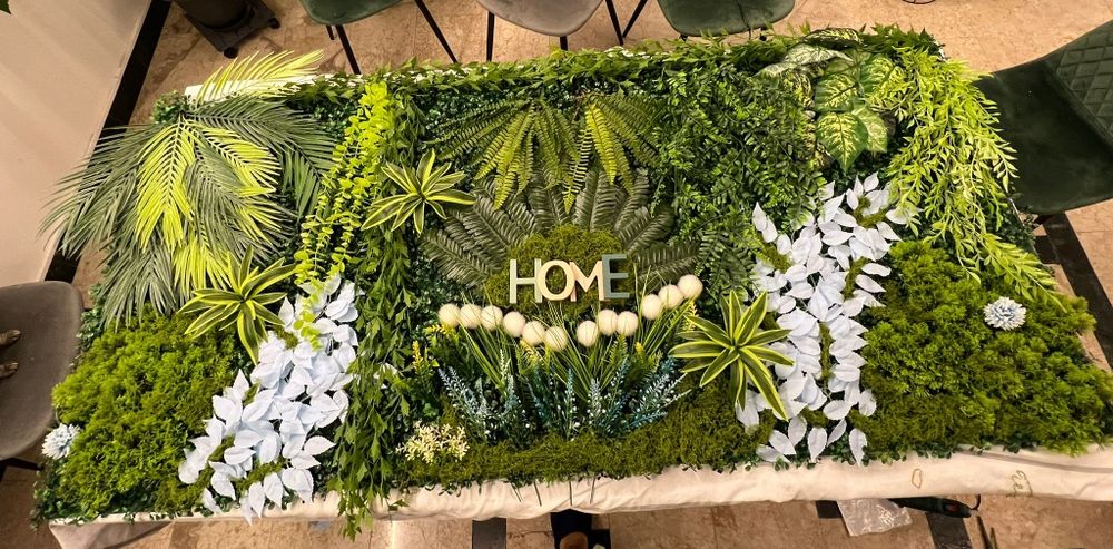 Tablou artistic  din plante