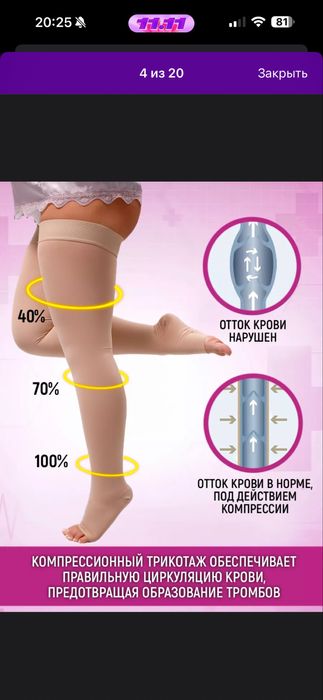 Компресионные чулки