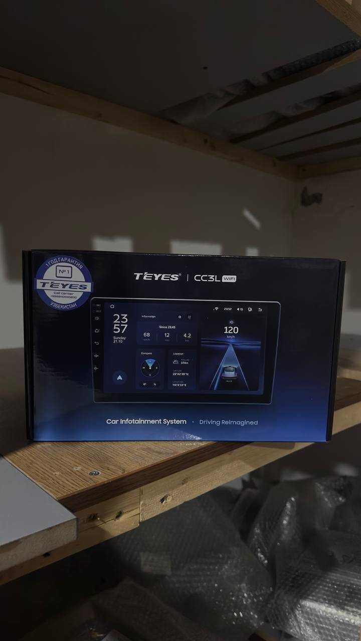 TEYES CC3L WIFI  2/32 Avto monitor 1 YIL KAFOLAT