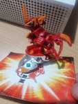 Bakugan Pyrus Titanium Dragonoid Custom Painted, unicat