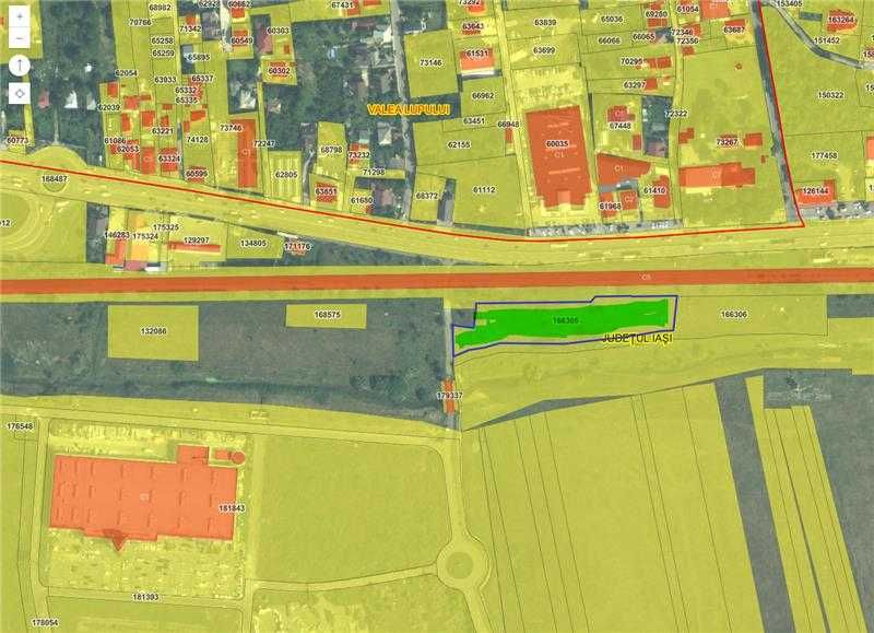 TEREN INTRAVILAN 5507 MP - zona Carrefour Era, Iasi