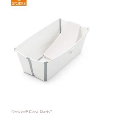 Stokke сгъваема ваничка с подложка за новородено White