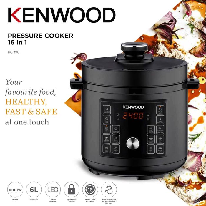 Kenwood Мультиварка 16в1 6L PCM90.000BK