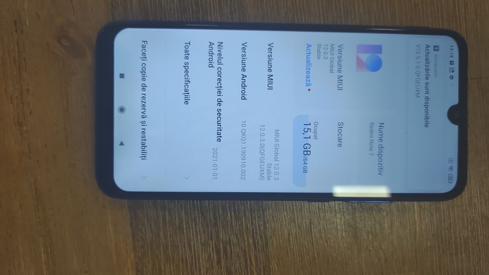 Telefon Redmi  Note 7