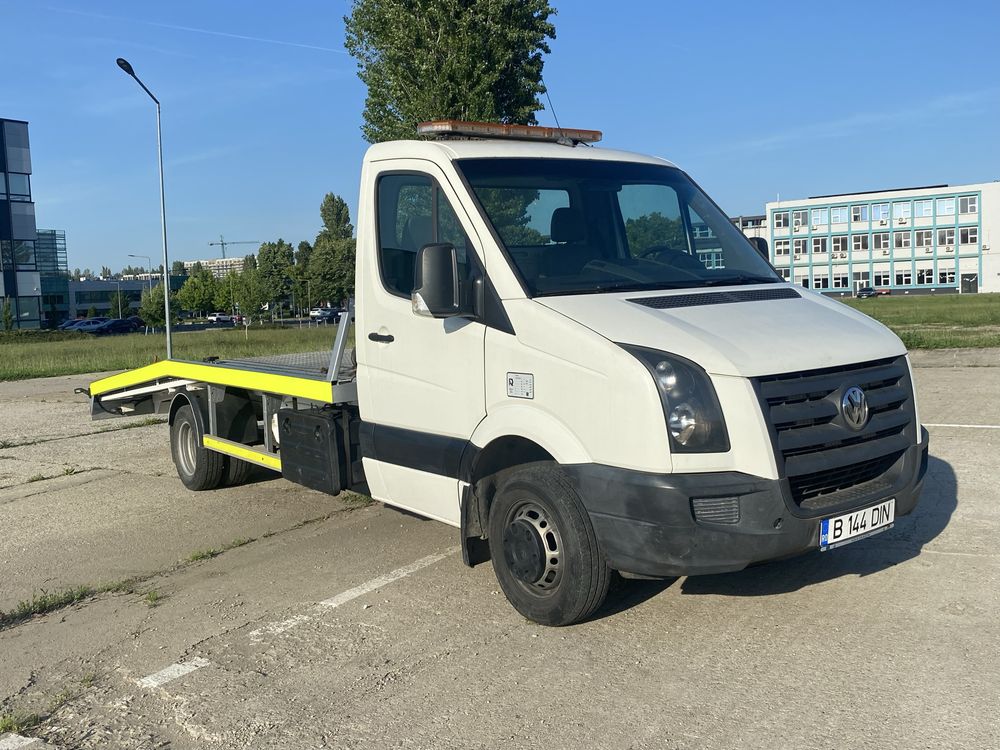 Autoplatforma Vw Crafter 2,5 2009 Ba14 cat. C 5000kg punte dubla