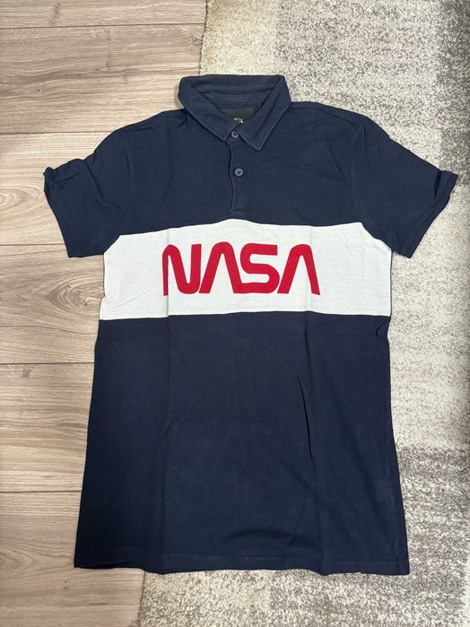 Tricou Barbati House Nasa Polo Bleomarin , Marimea L -EUR42-