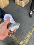 Бесшовный отвод из нержавеющей стали матовый 51*3