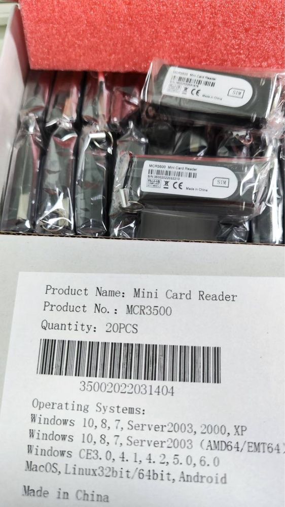Smart card reader MCR 3500
