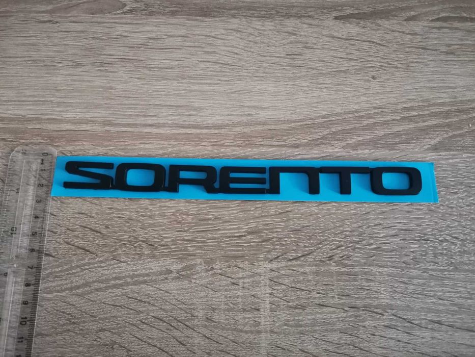 черен надпис Kia Sorento Киа Соренто