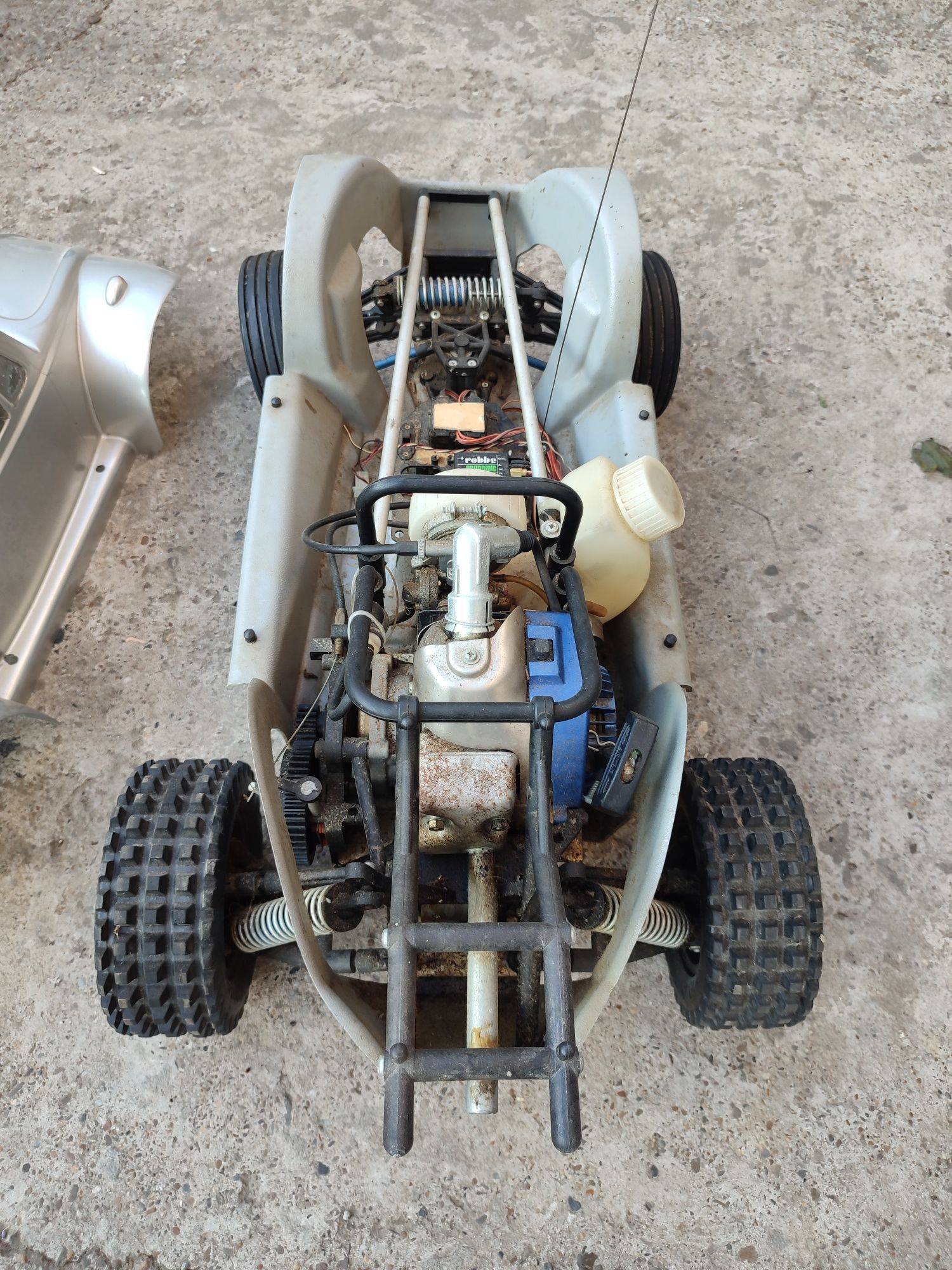 Automodel baja YANKEE  rc benzina nu nitro cu motor kawasaki vintage