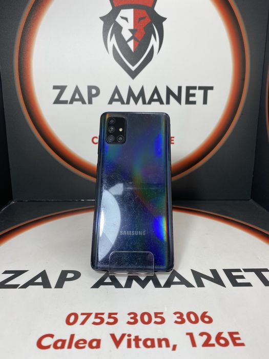 ZAP AMANET VITAN - Samsung Galaxy A71 - 128GB - Black