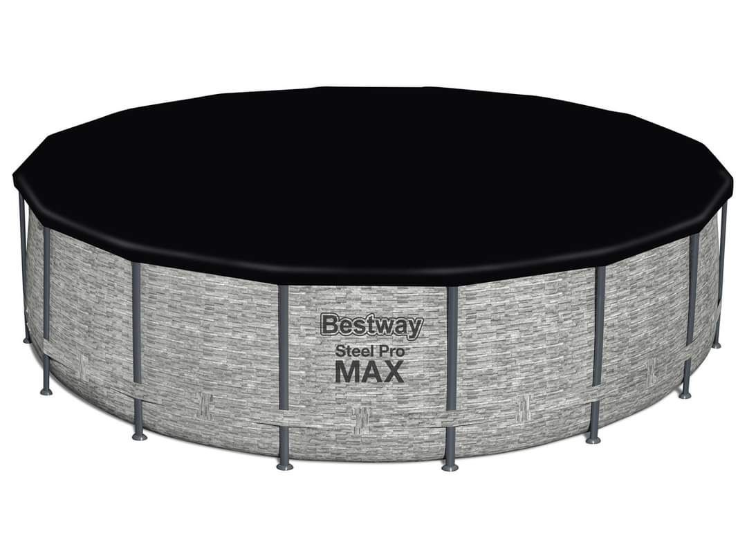 Пълен комплект надземен басейн Bestway® Steel Pro MAX™