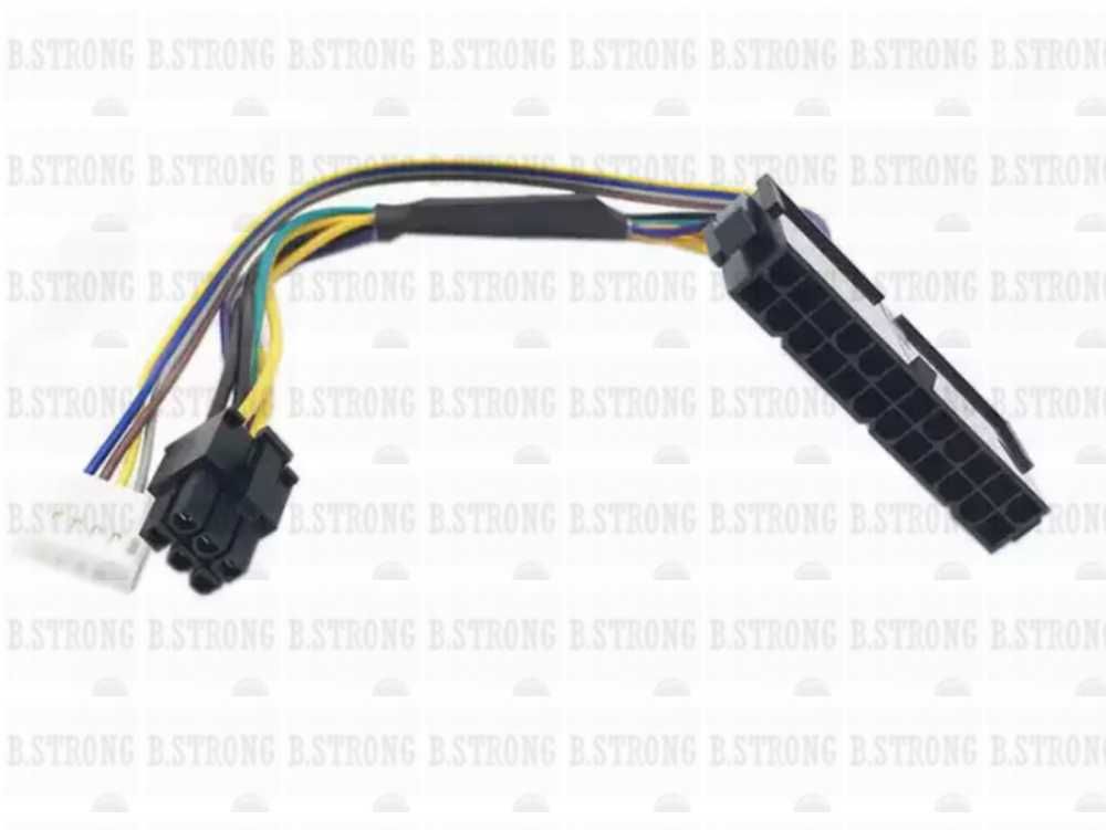 Cablu adaptor sursa alimentare de la ATX 24pin la 2 x 6 pin HP DELL