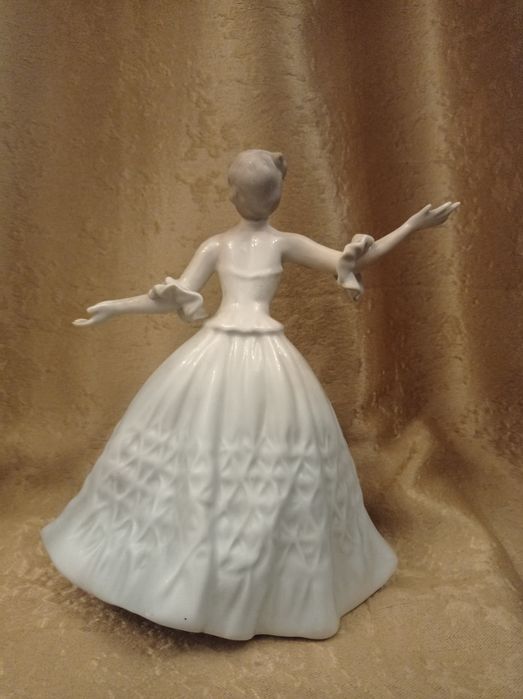 Balerină, bibelou vintage, varianta mare - 24 de cm