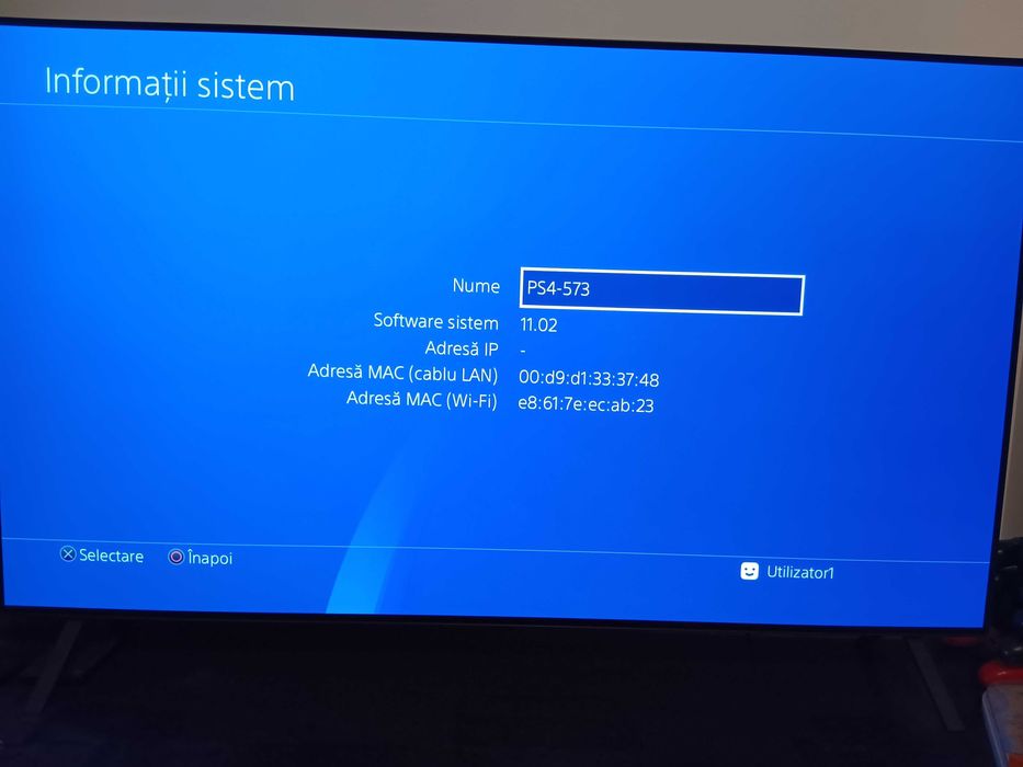 Consola PS4 cu probleme de actualizare soft, in rest functionala
